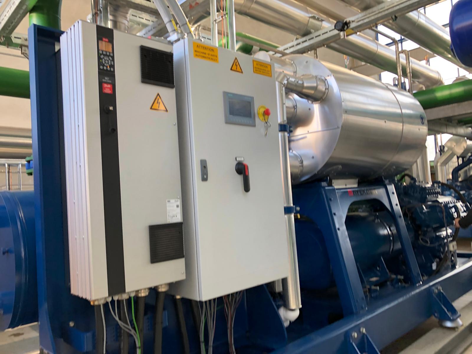 M Chiller FUGU - standard water-cooled ammonia chillers