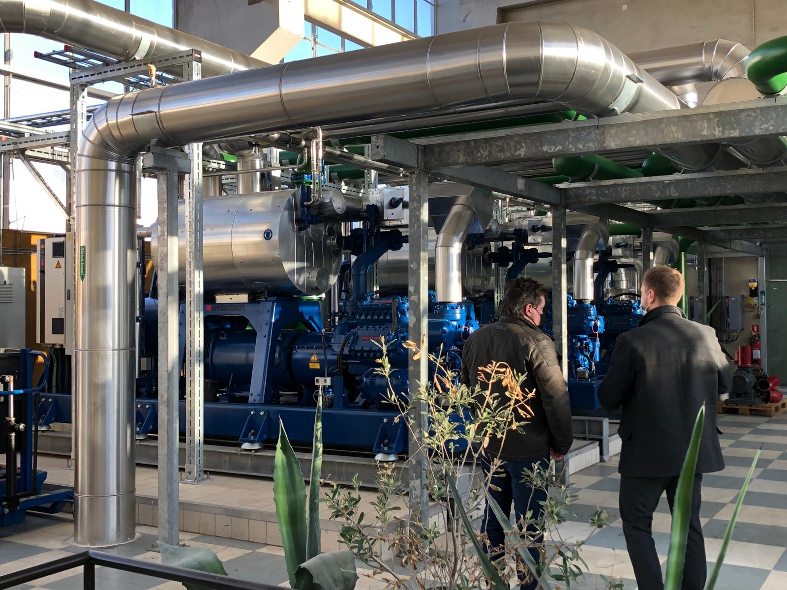 M Chiller FUGU - standard water-cooled ammonia chillers
